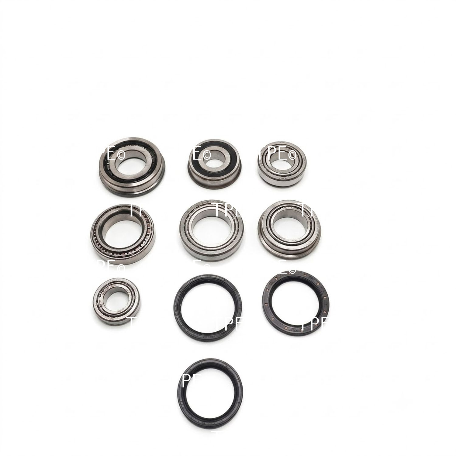 07.KB.01 This Bearing & Seal Kit contains the following Parts:

• 7 Bearings
• 1 Input Shaft Seal
• 2 Differential Seals